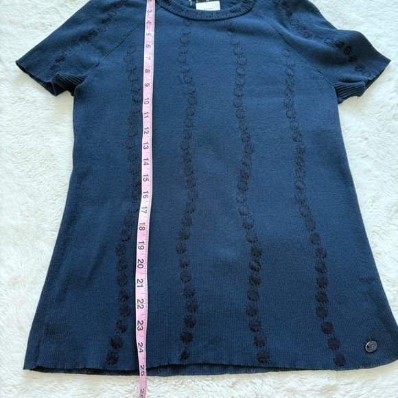 CHANEL women blouse size 44FR or XL Authentic Retail 1850$ - Picture 9 of 11